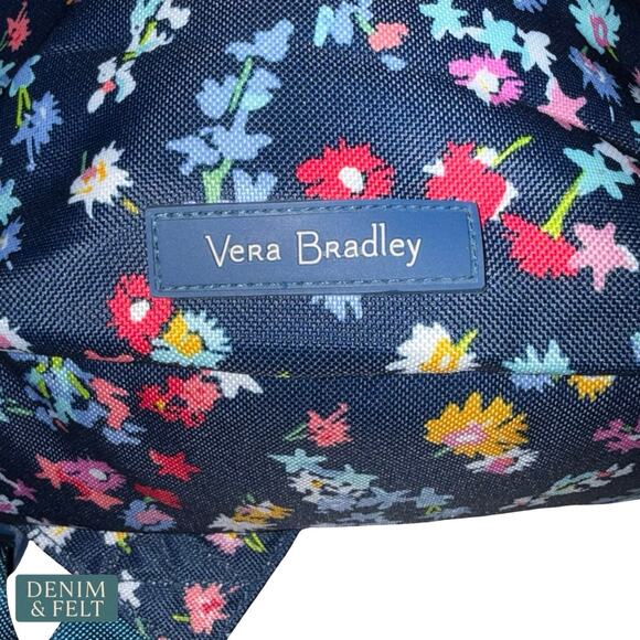 NEW Vera Bradley Essential Sling Backpack Scattered Wildflowers Quilted Floral main image 9